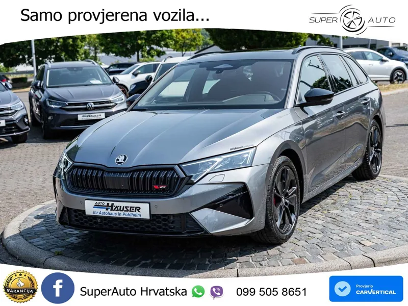 Škoda Octavia Combi RS 2.0 TSI (265 KS) DSG LED+GR SJED+ACC