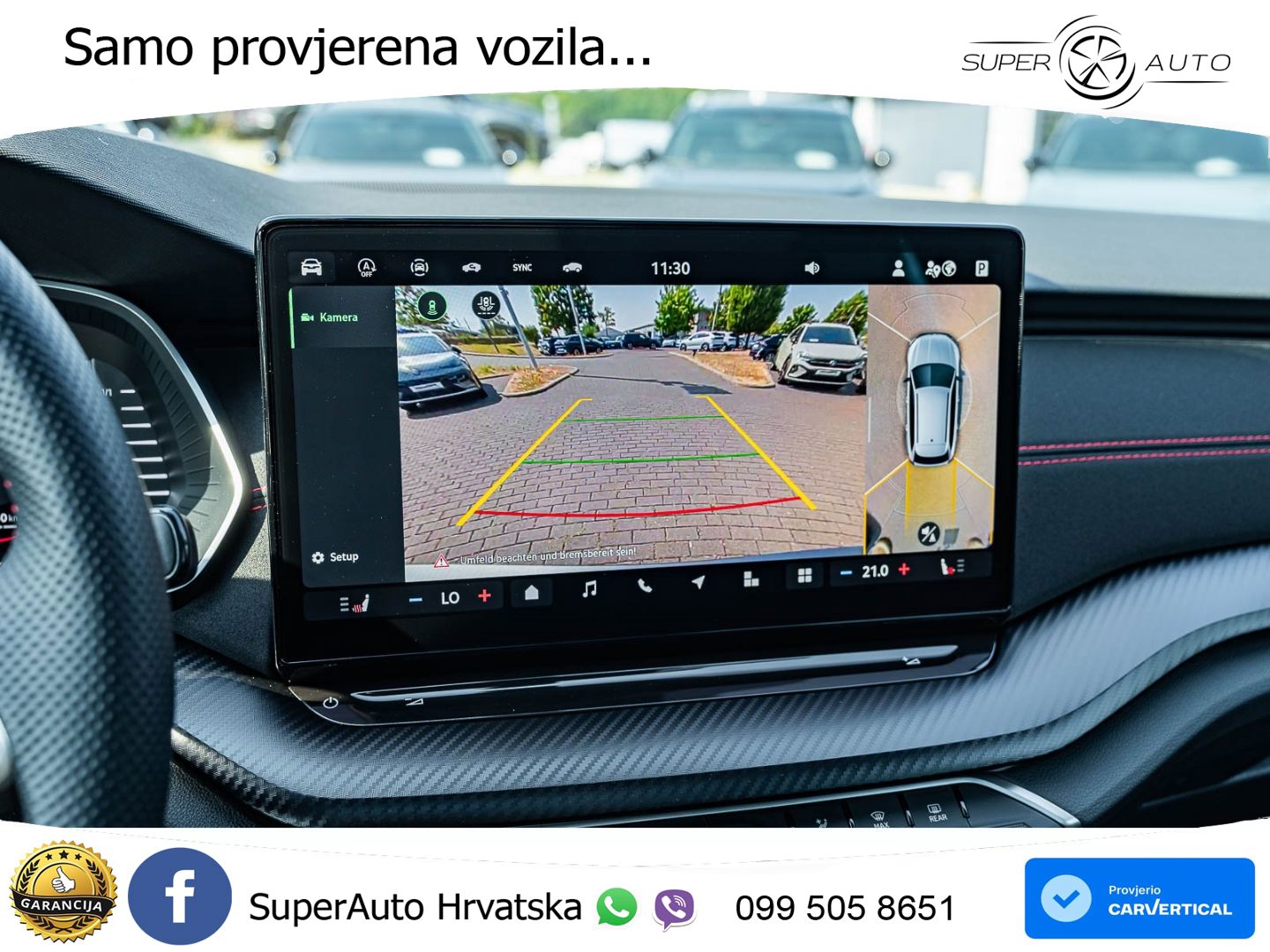 Škoda Octavia Combi RS 2.0 TSI (265 KS) DSG LED+GR SJED+ACC
