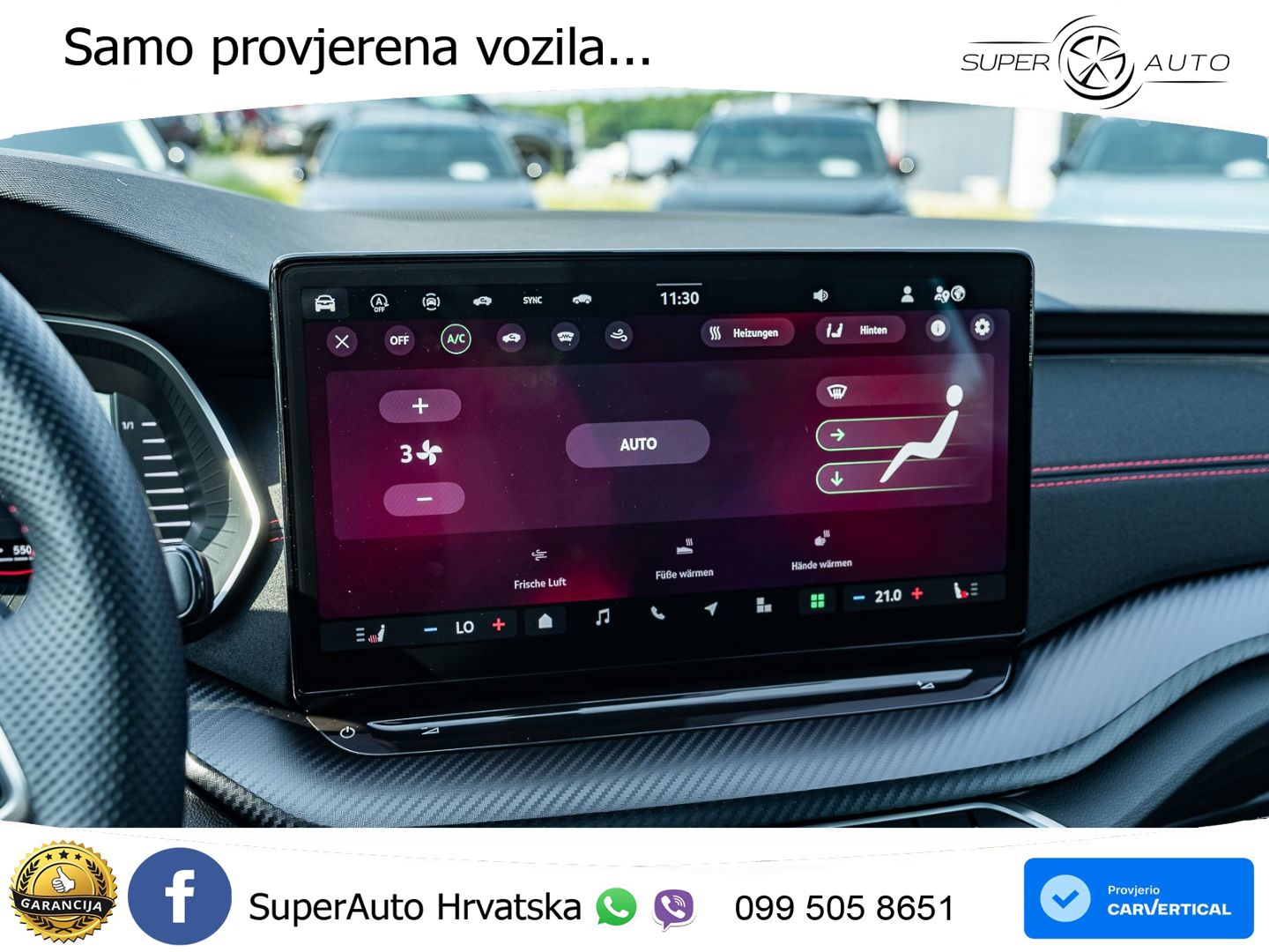 Škoda Octavia Combi RS 2.0 TSI (265 KS) DSG LED+GR SJED+ACC