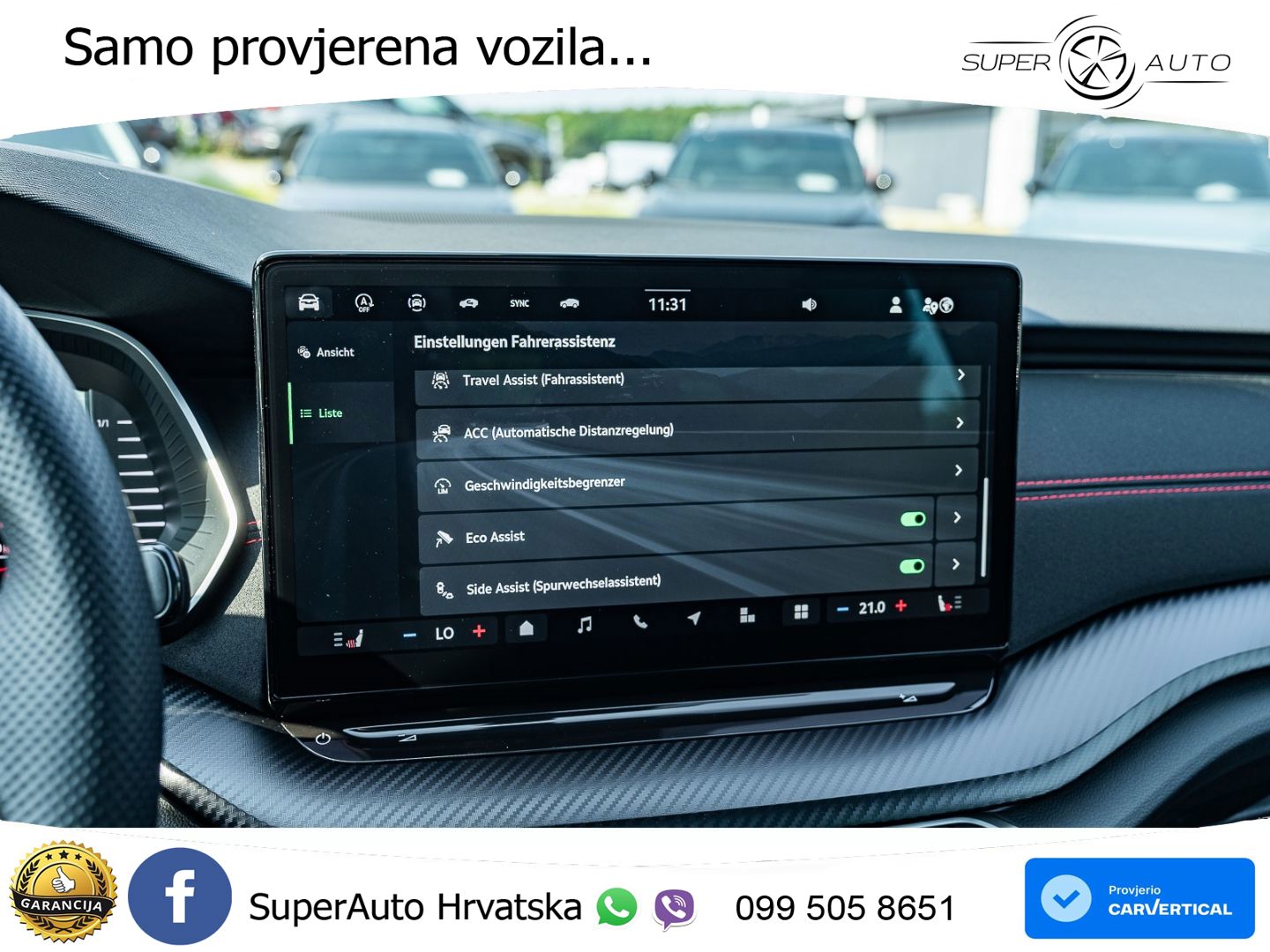 Škoda Octavia Combi RS 2.0 TSI (265 KS) DSG LED+GR SJED+ACC