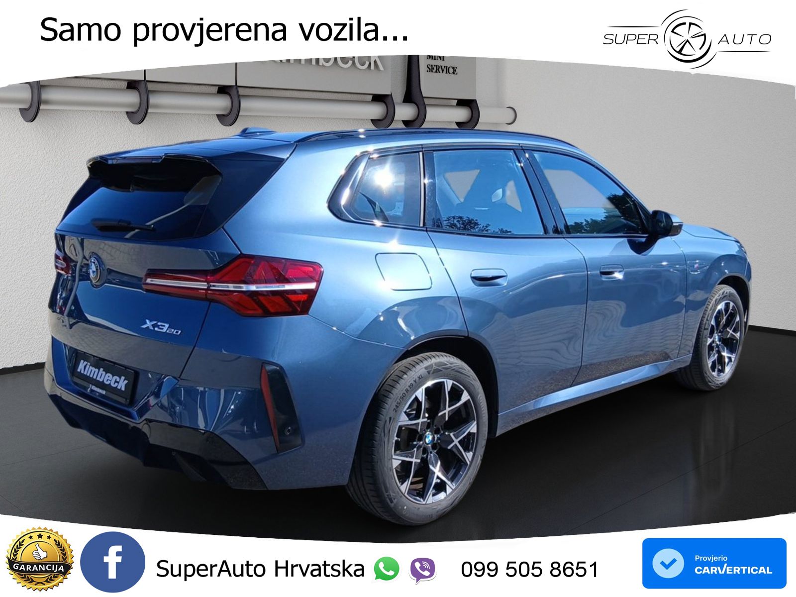 BMW X3 20 xDrive Steptronic M Sport LED+GR SJED+ACC