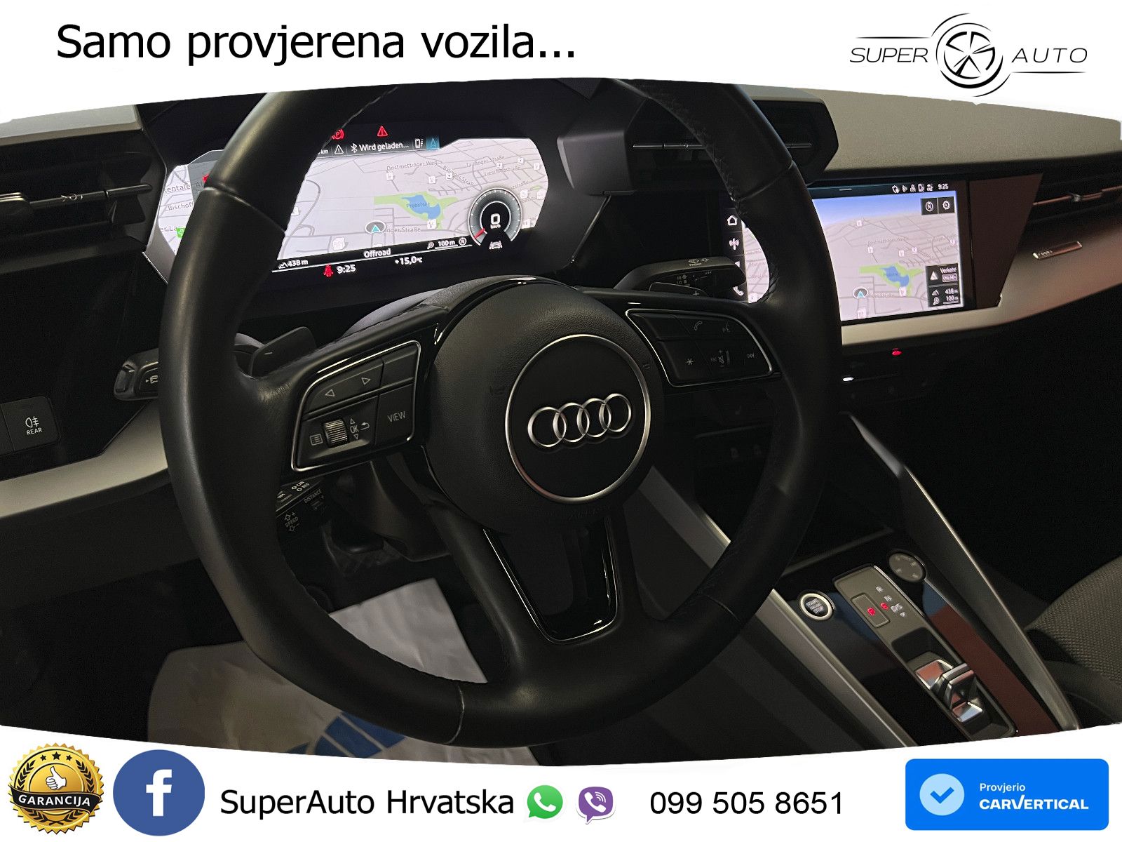 Audi A3 Limuzina 35 TDI (150 KS) S tronic LED+GR SJED+ACC