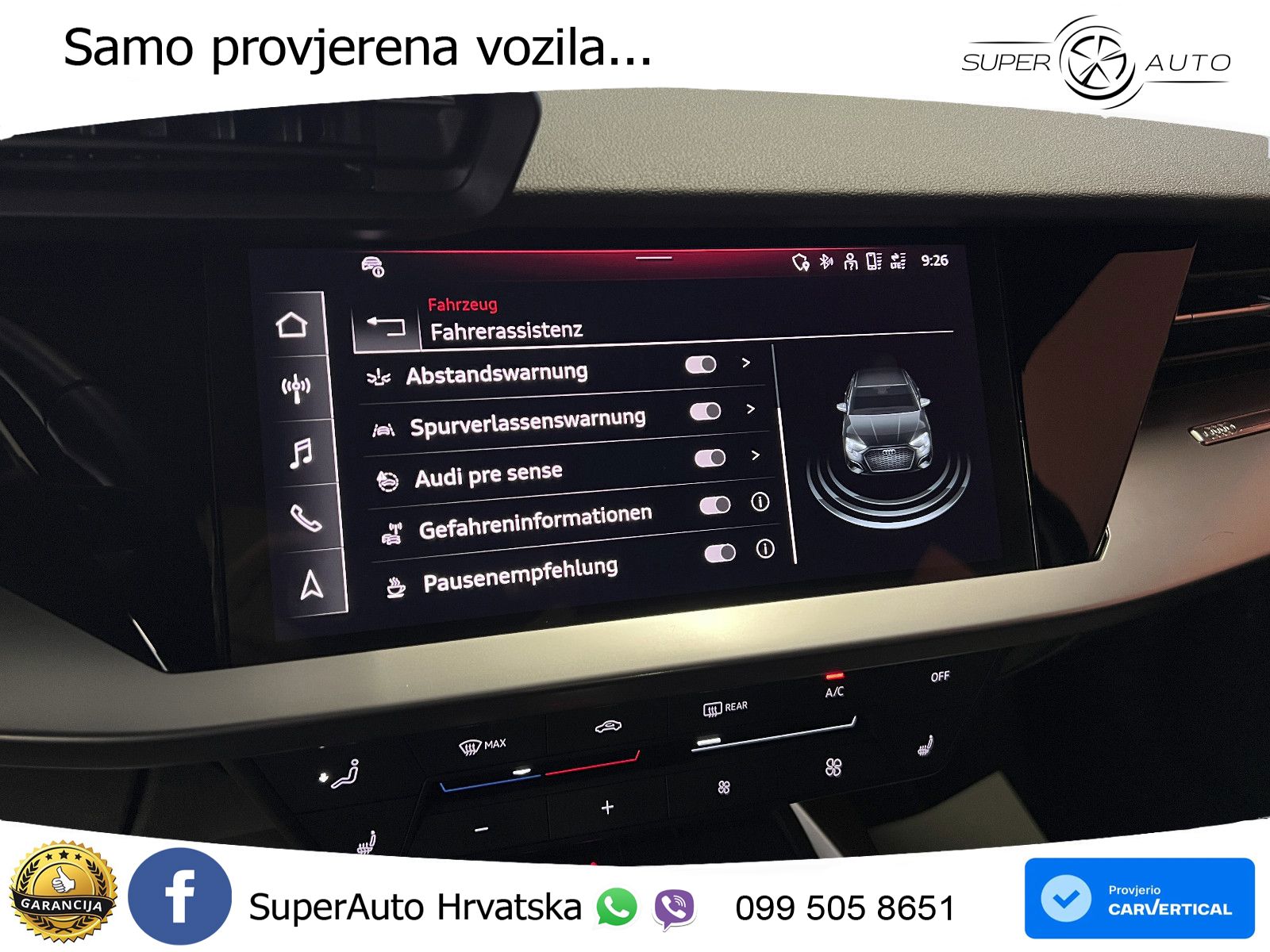Audi A3 Limuzina 35 TDI (150 KS) S tronic LED+GR SJED+ACC