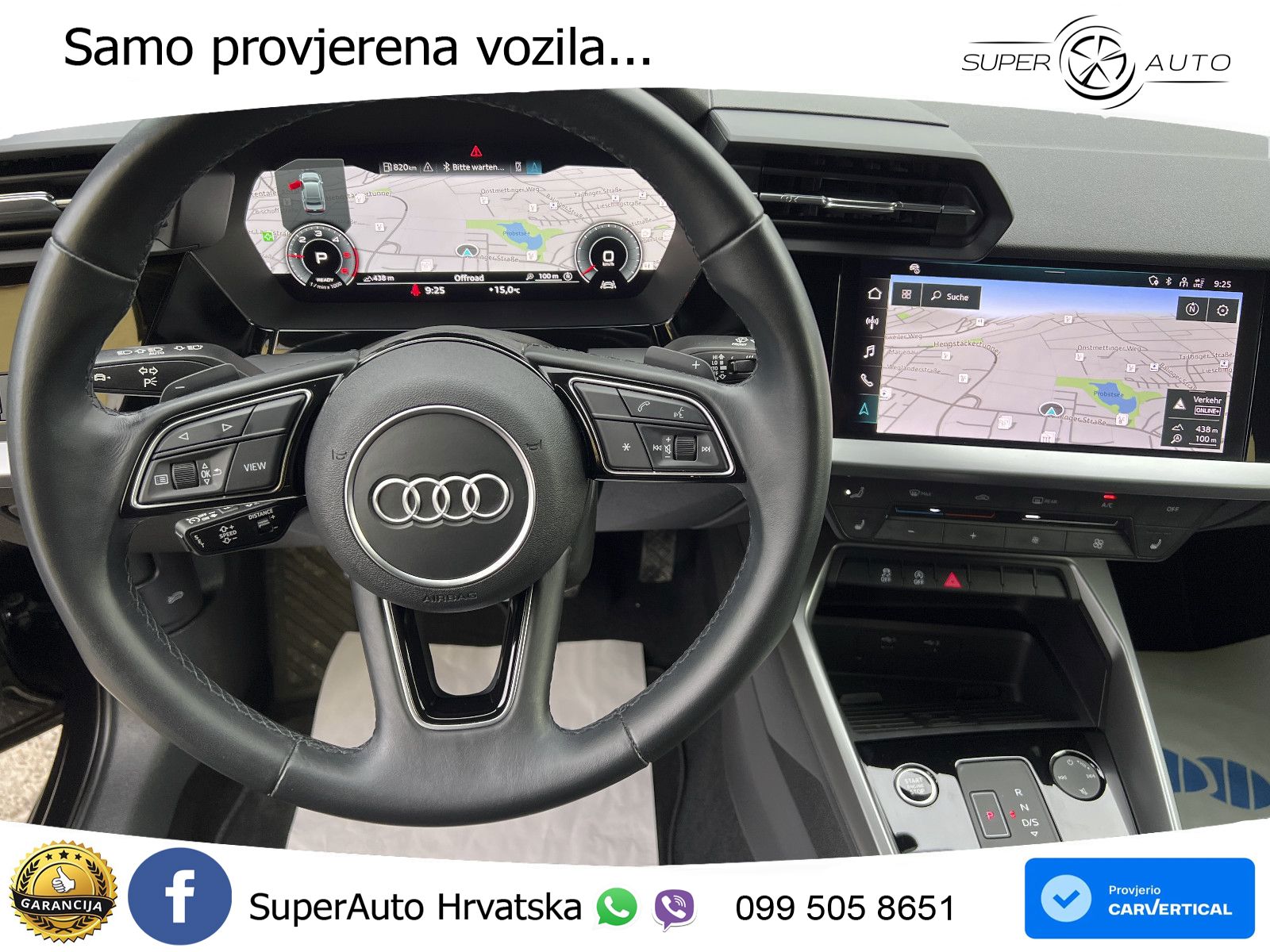Audi A3 Limuzina 35 TDI (150 KS) S tronic LED+GR SJED+ACC