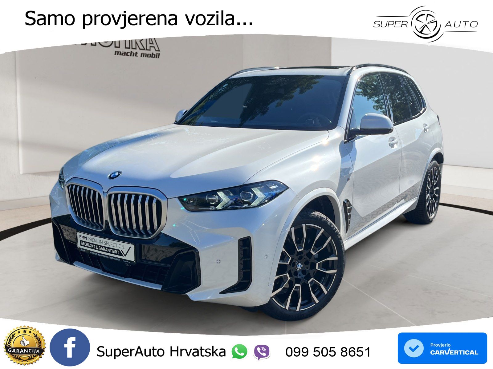 BMW X5 30d (298 KS) xDrive Steptronic M Sport LED+GR SJED+ACC