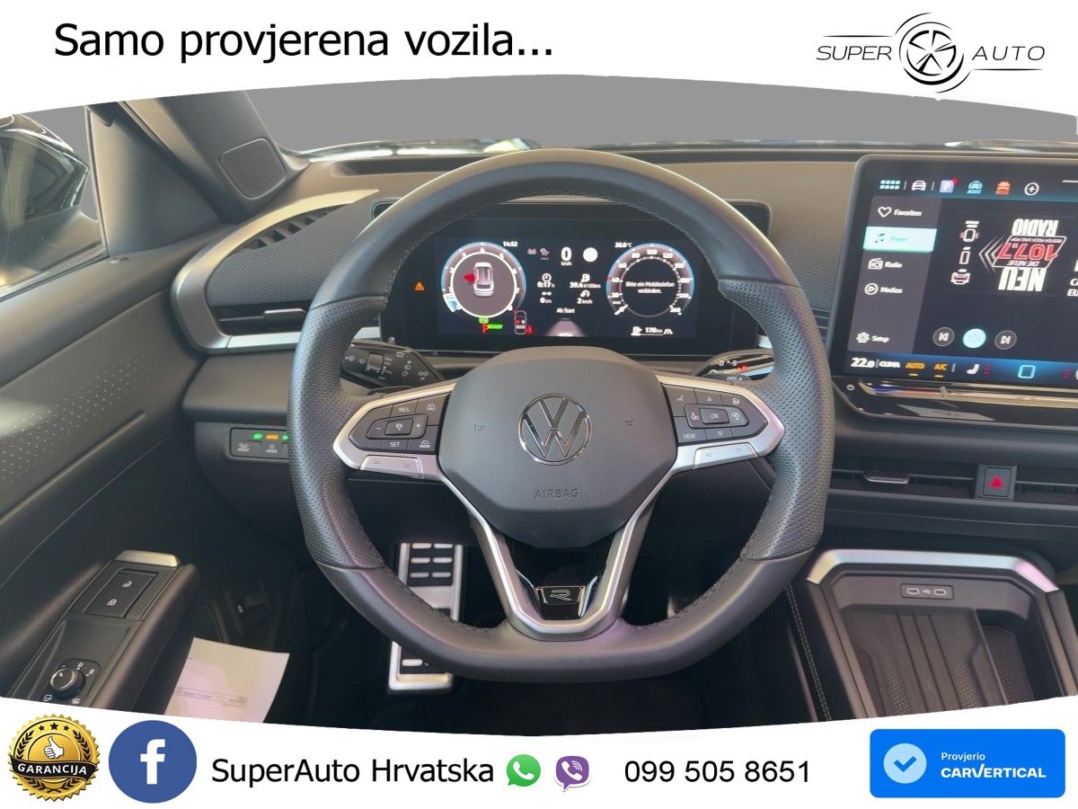 Volkswagen T-Roc 1.5 eTSI (150 KS)  DSG R-Line LED+GR SJED+ACC