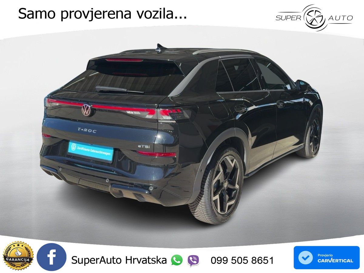 Volkswagen T-Roc 1.5 eTSI (150 KS)  DSG R-Line LED+GR SJED+ACC