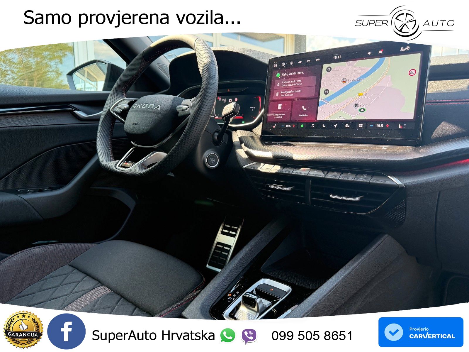 Škoda Octavia Combi RS 2.0 TSI (265 KS) DSG LED+GR SJED+ACC