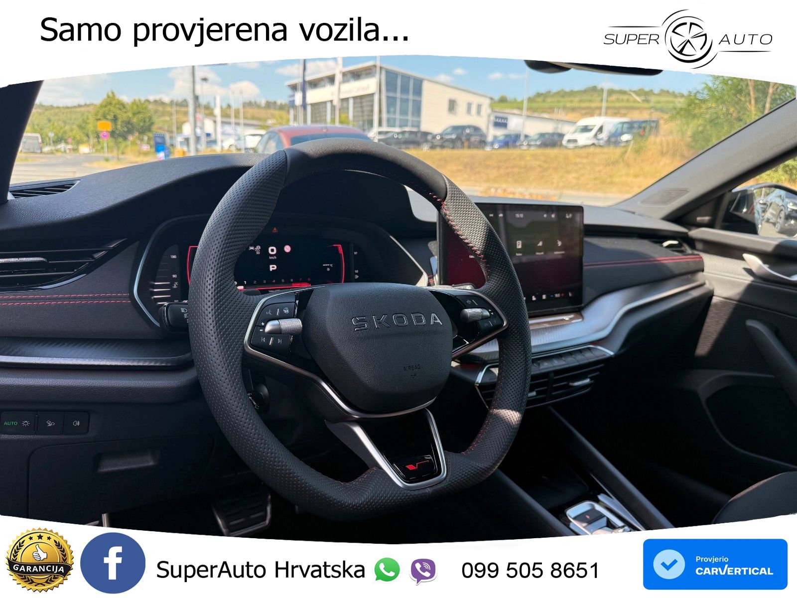 Škoda Octavia Combi RS 2.0 TSI (265 KS) DSG LED+GR SJED+ACC