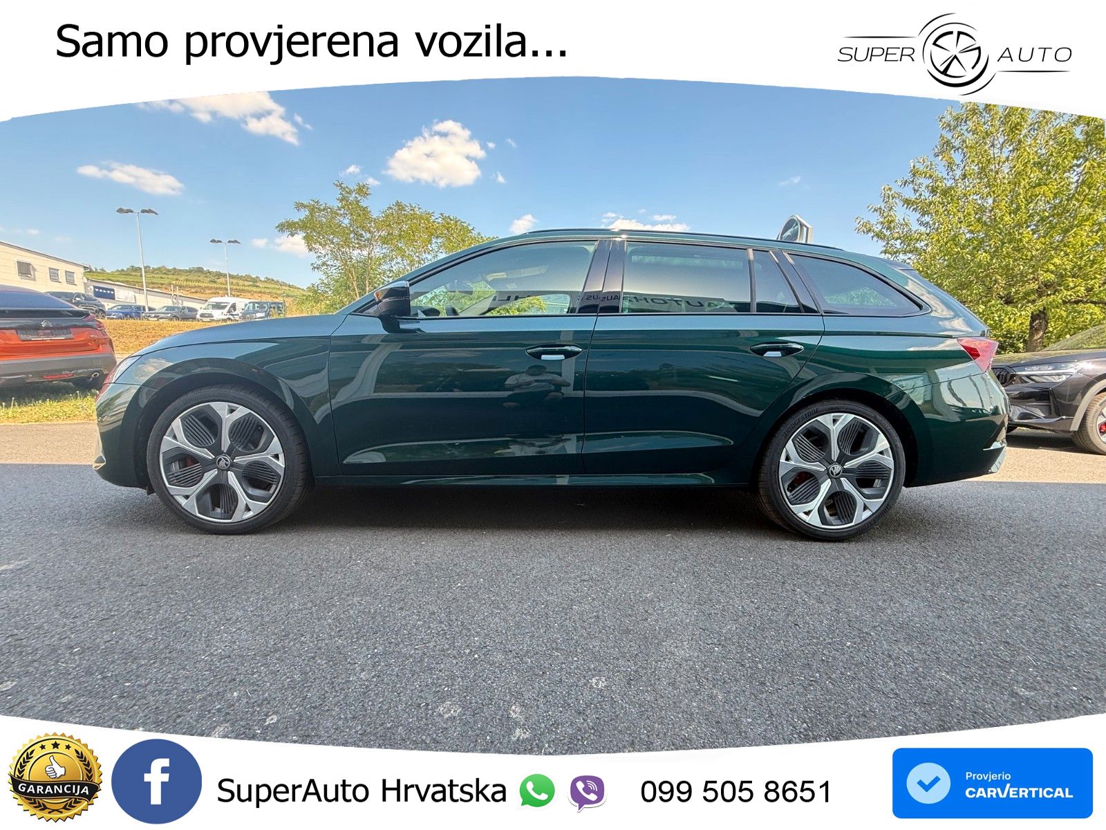 Škoda Octavia Combi RS 2.0 TSI (265 KS) DSG LED+GR SJED+ACC