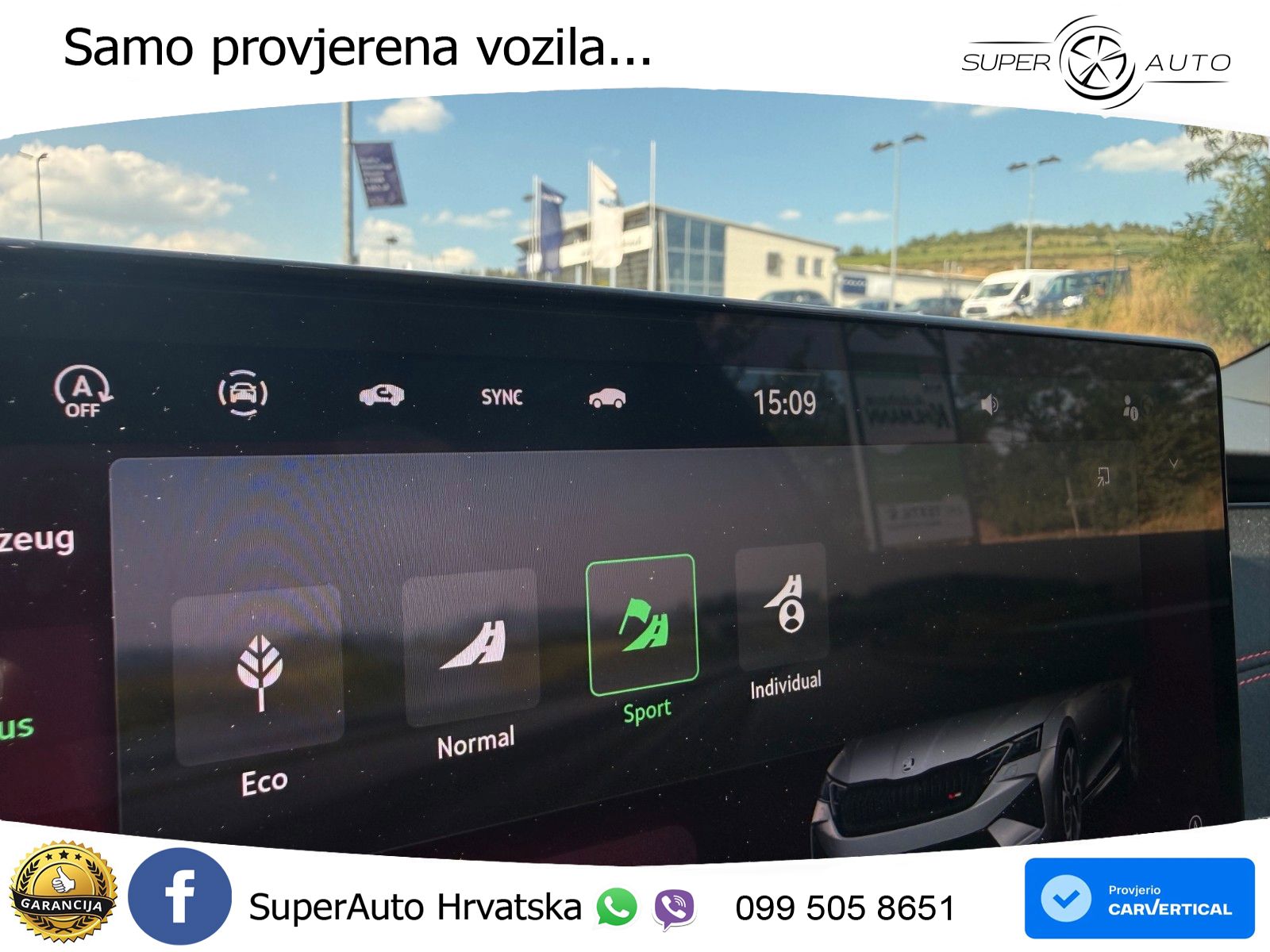 Škoda Octavia Combi RS 2.0 TSI (265 KS) DSG LED+GR SJED+ACC
