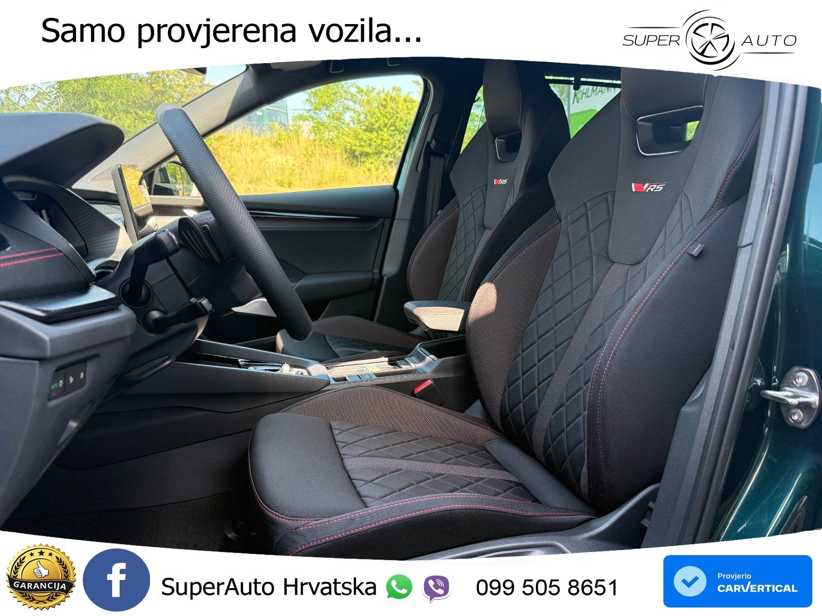 Škoda Octavia Combi RS 2.0 TSI (265 KS) DSG LED+GR SJED+ACC
