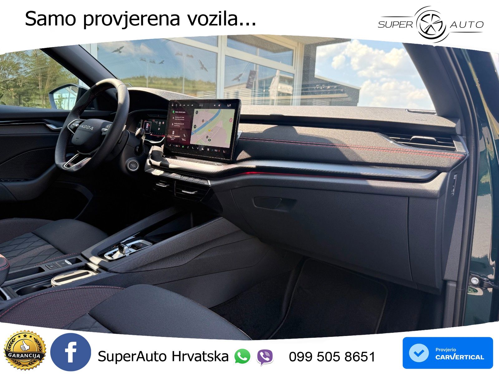 Škoda Octavia Combi RS 2.0 TSI (265 KS) DSG LED+GR SJED+ACC