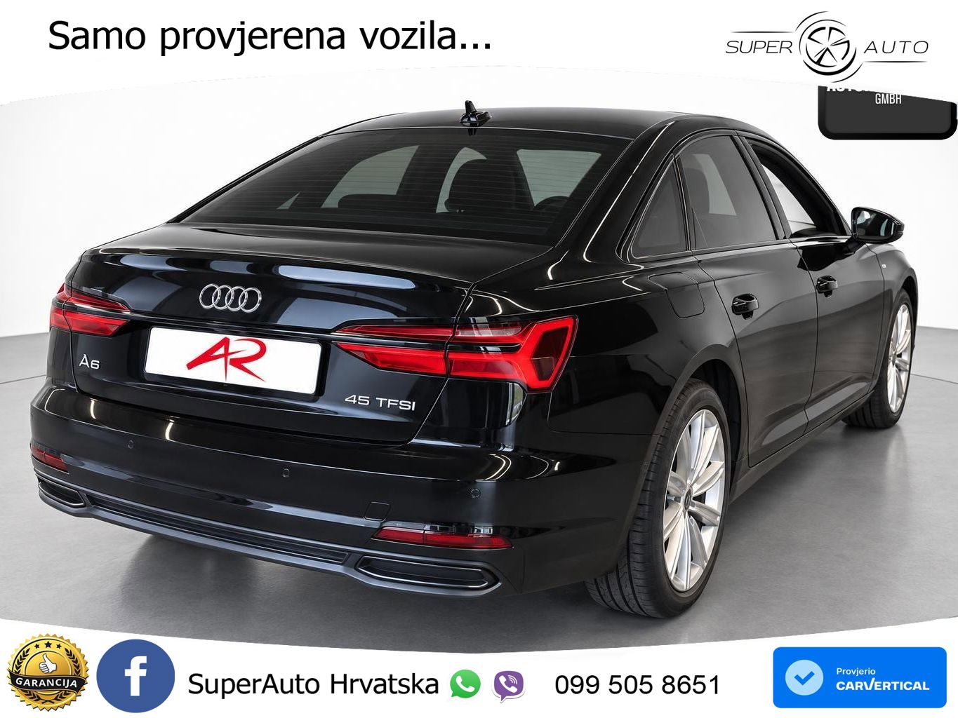 Audi A6 45 TFSI (265 KS) quattro ultra S tronic LED+GR SJED+ACC