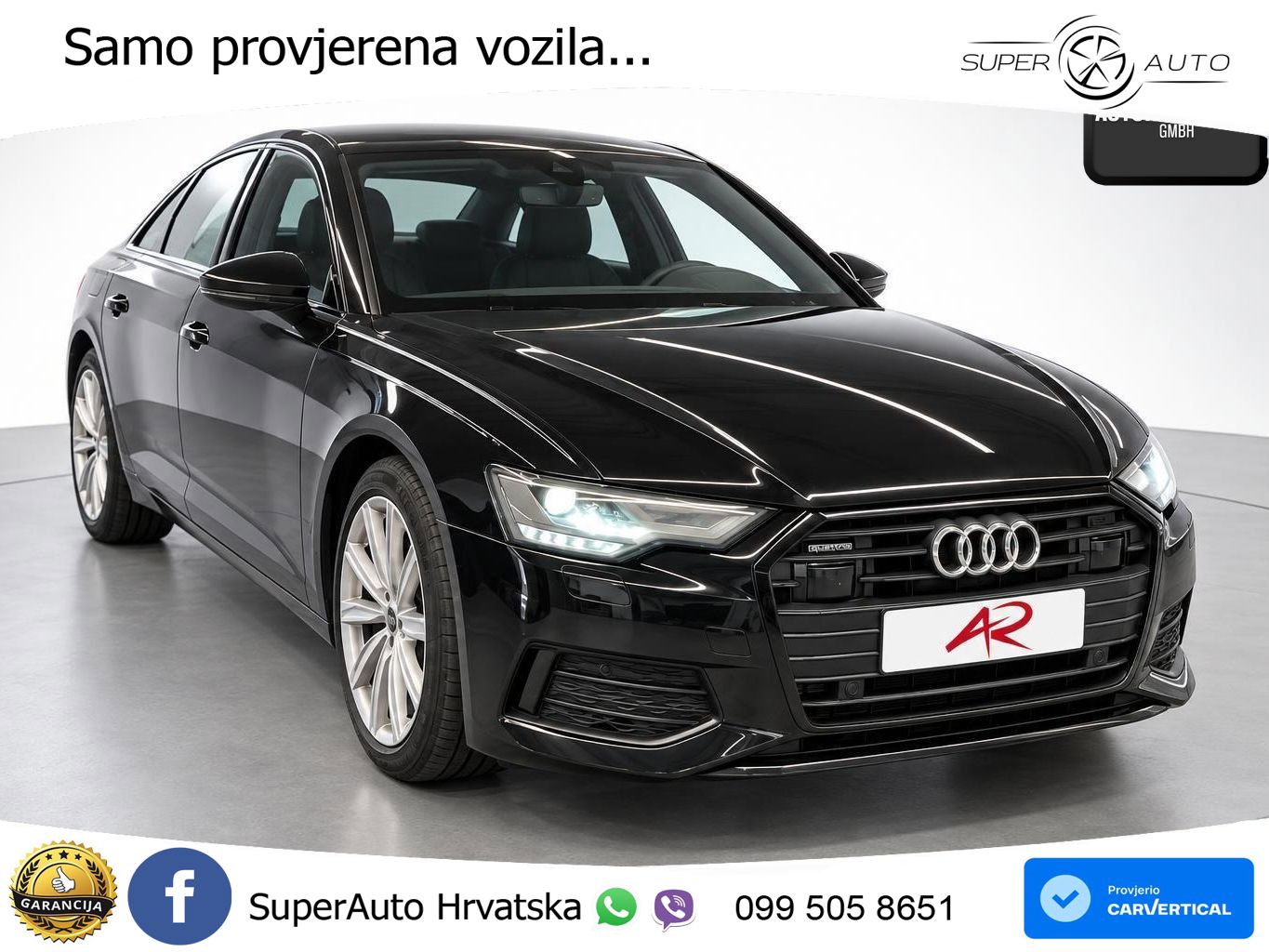 Audi A6 45 TFSI (265 KS) quattro ultra S tronic LED+GR SJED+ACC