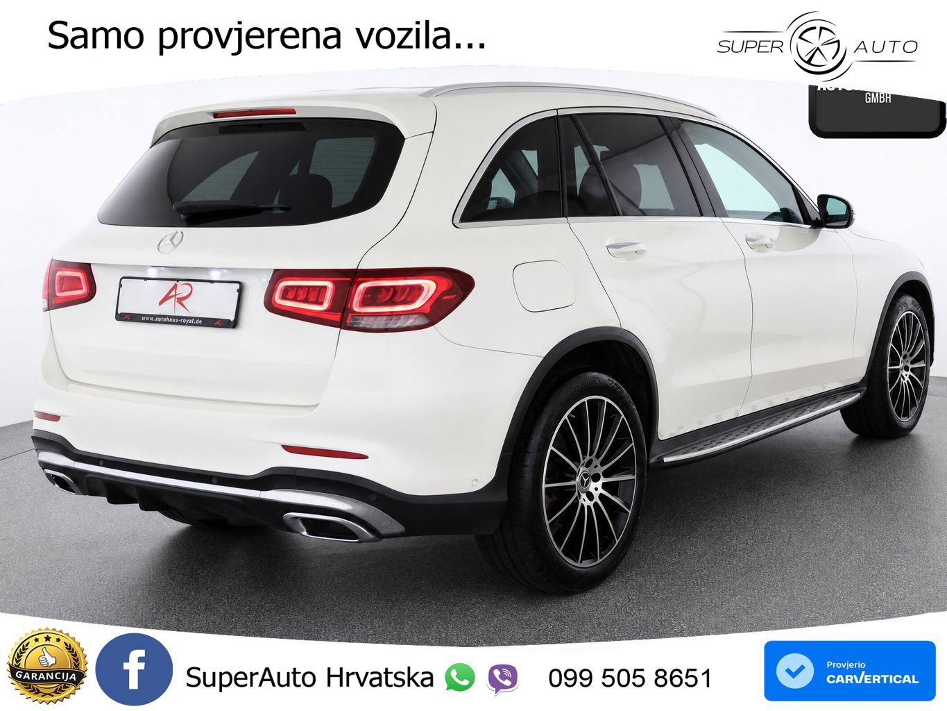 Mercedes GLC 300d (245 KS) 4MATIC G-TRONIC AMG LED+GR SJED+ACC