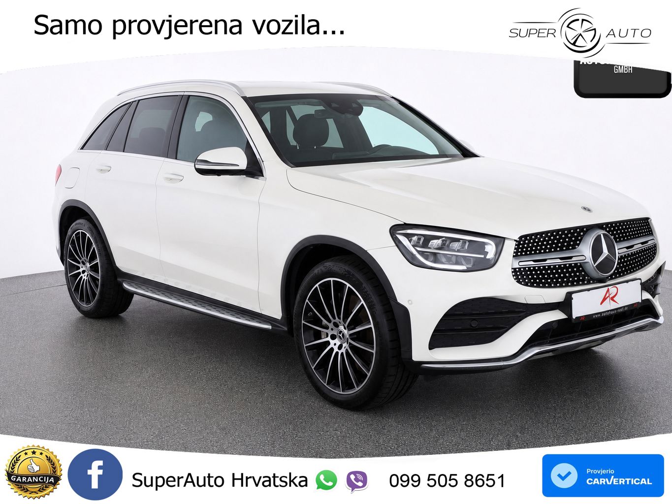 Mercedes GLC 300d (245 KS) 4MATIC G-TRONIC AMG LED+GR SJED+ACC