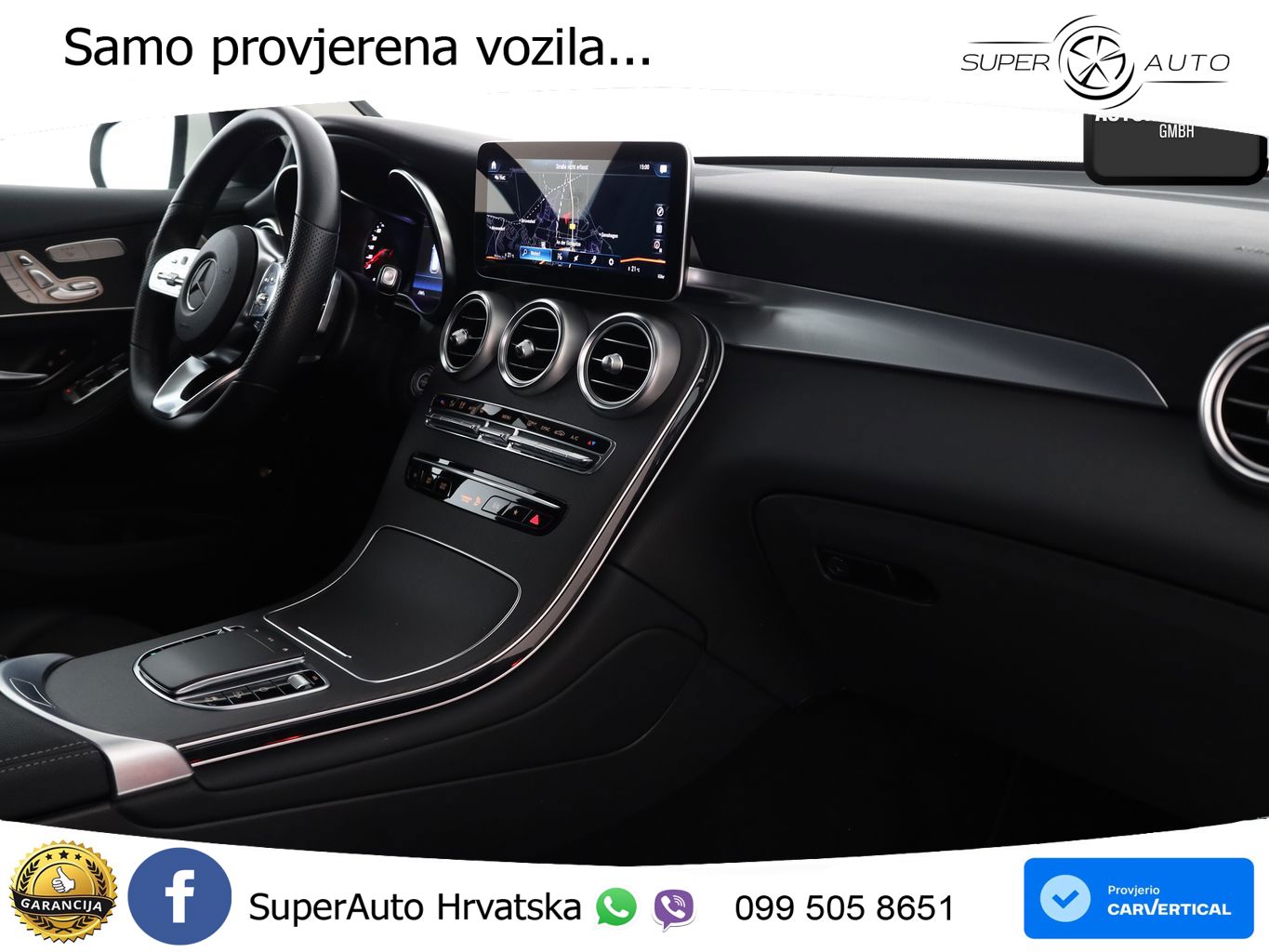 Mercedes GLC 300d (245 KS) 4MATIC G-TRONIC AMG LED+GR SJED+ACC