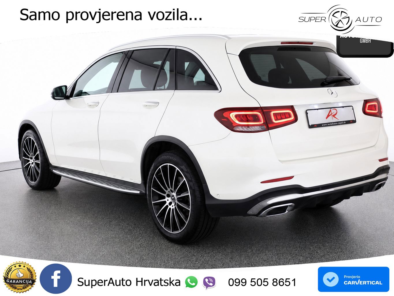 Mercedes GLC 300d (245 KS) 4MATIC G-TRONIC AMG LED+GR SJED+ACC
