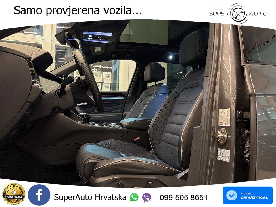 Volkswagen Touareg 3.0 V6 TDI (286 KS) 4MOTION Tiptronic R-Line ZRAČNI+ACC+GR SJED+KAM+PANO