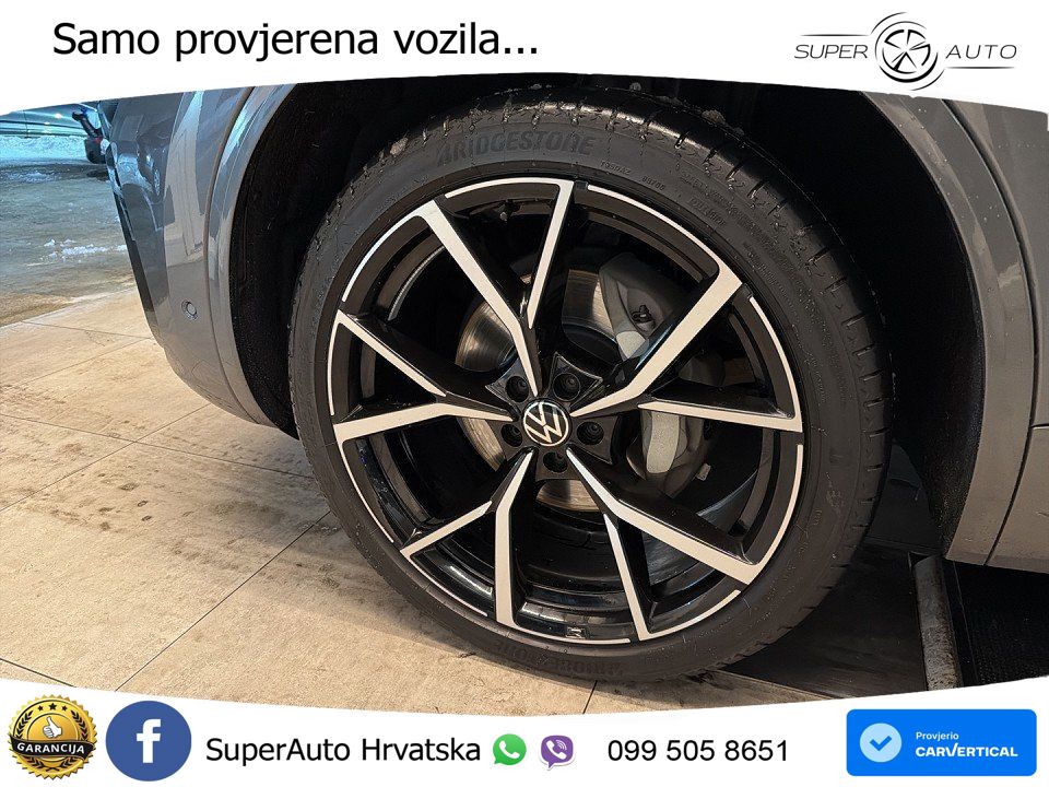 Volkswagen Touareg 3.0 V6 TDI (286 KS) 4MOTION Tiptronic R-Line ZRAČNI+ACC+GR SJED+KAM+PANO