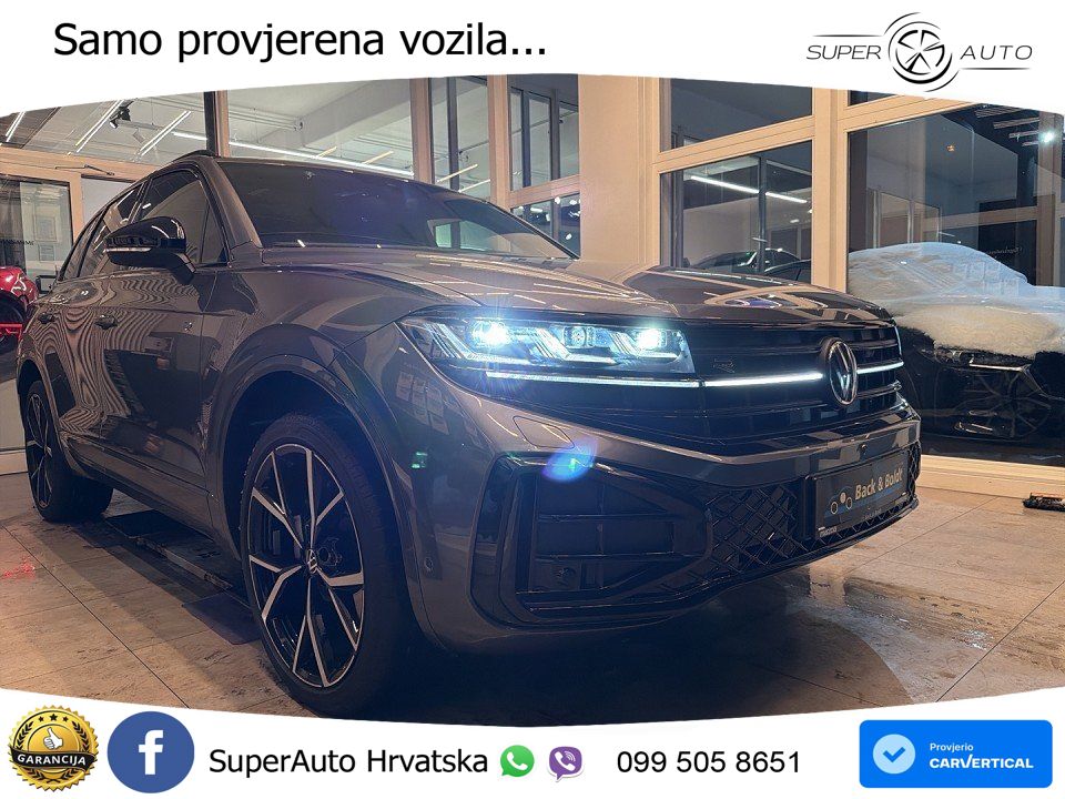 Volkswagen Touareg 3.0 V6 TDI (286 KS) 4MOTION Tiptronic R-Line ZRAČNI+ACC+GR SJED+KAM+PANO