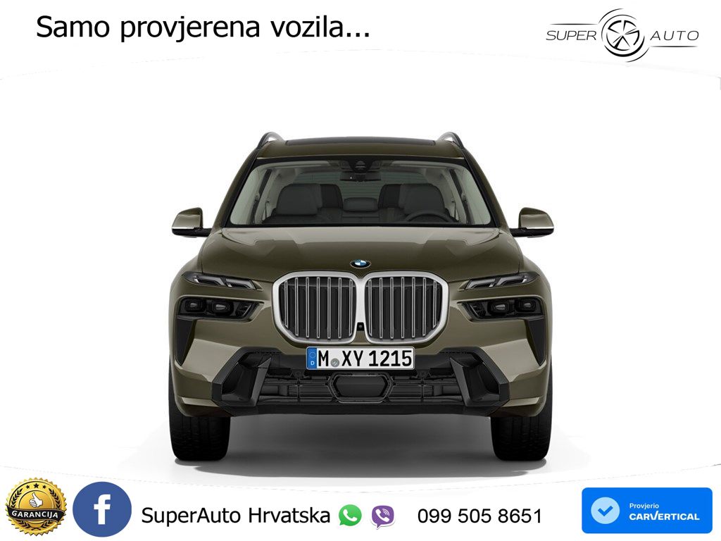 BMW X7 40d (352 KS) xDrive Steptronic M Sport ZRAČNI+ACC+GR SJED+KAM+PANO