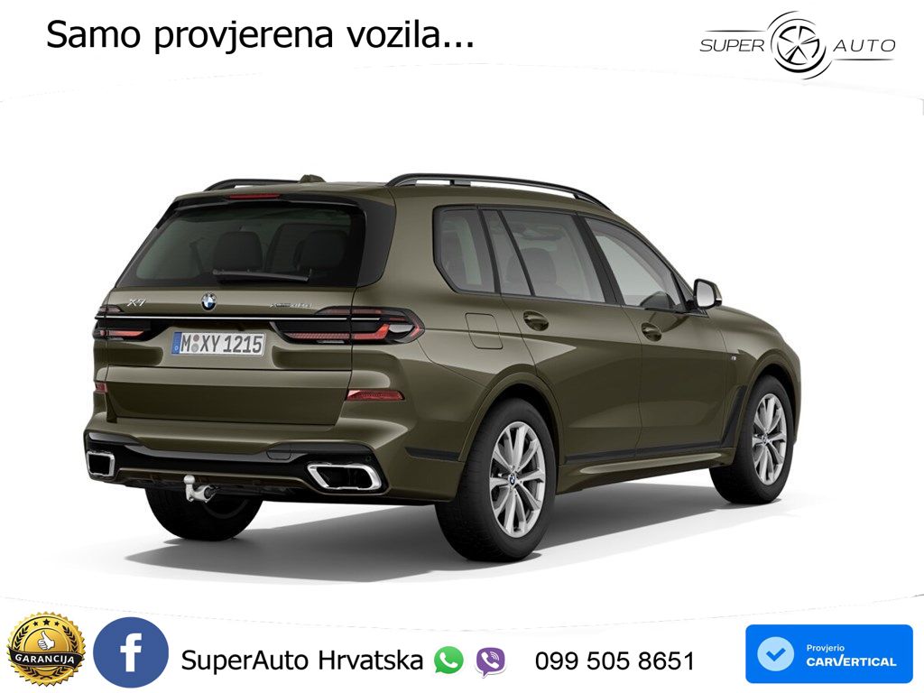 BMW X7 40d (352 KS) xDrive Steptronic M Sport ZRAČNI+ACC+GR SJED+KAM+PANO