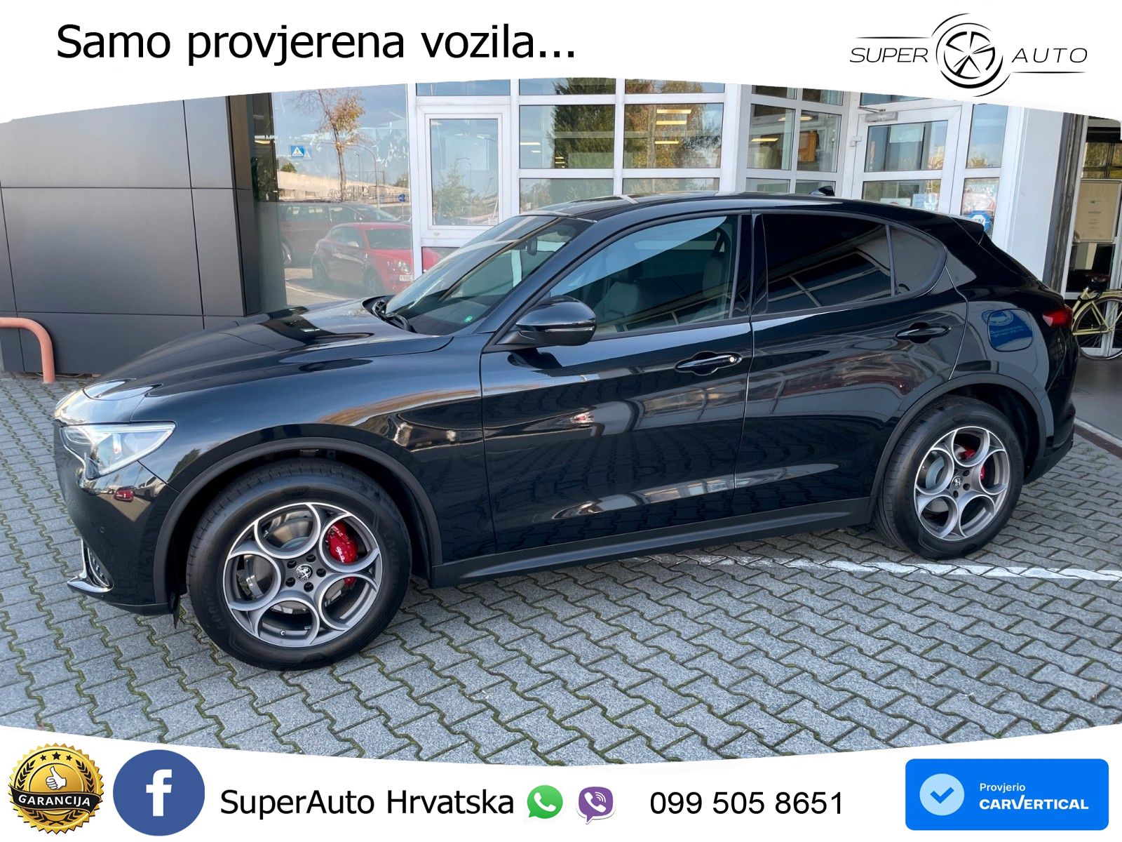 Alfa Romeo Stelvio 2.0 Turbo (280 KS) Q4 Automatic LED+ACC