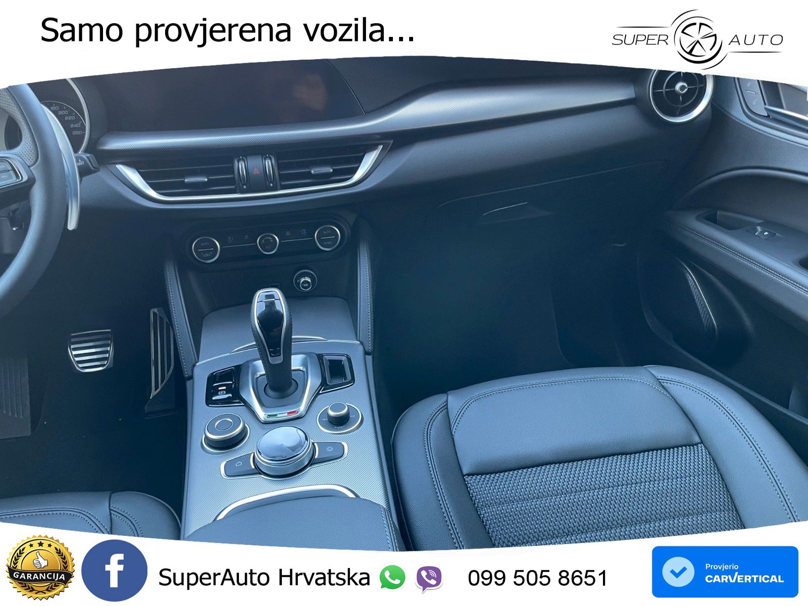 Alfa Romeo Stelvio 2.0 Turbo (280 KS) Q4 Automatic LED+ACC