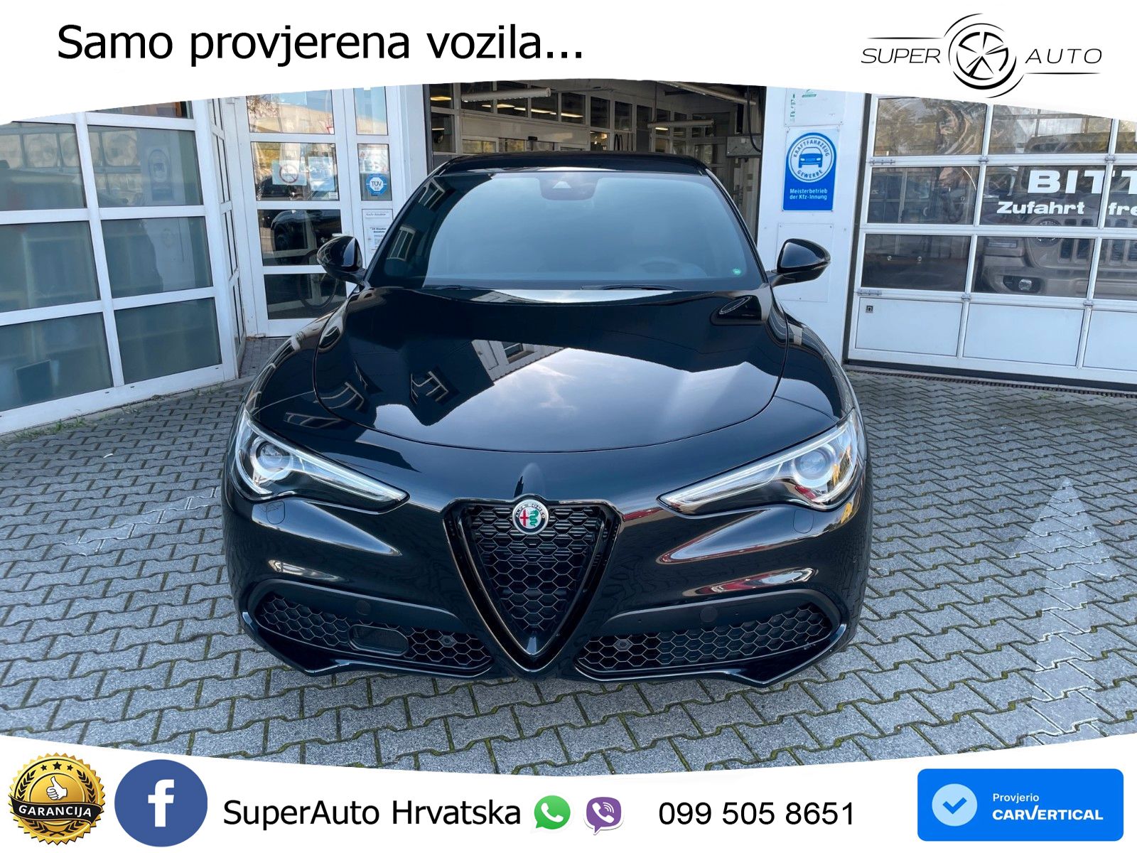Alfa Romeo Stelvio 2.0 Turbo (280 KS) Q4 Automatic LED+ACC