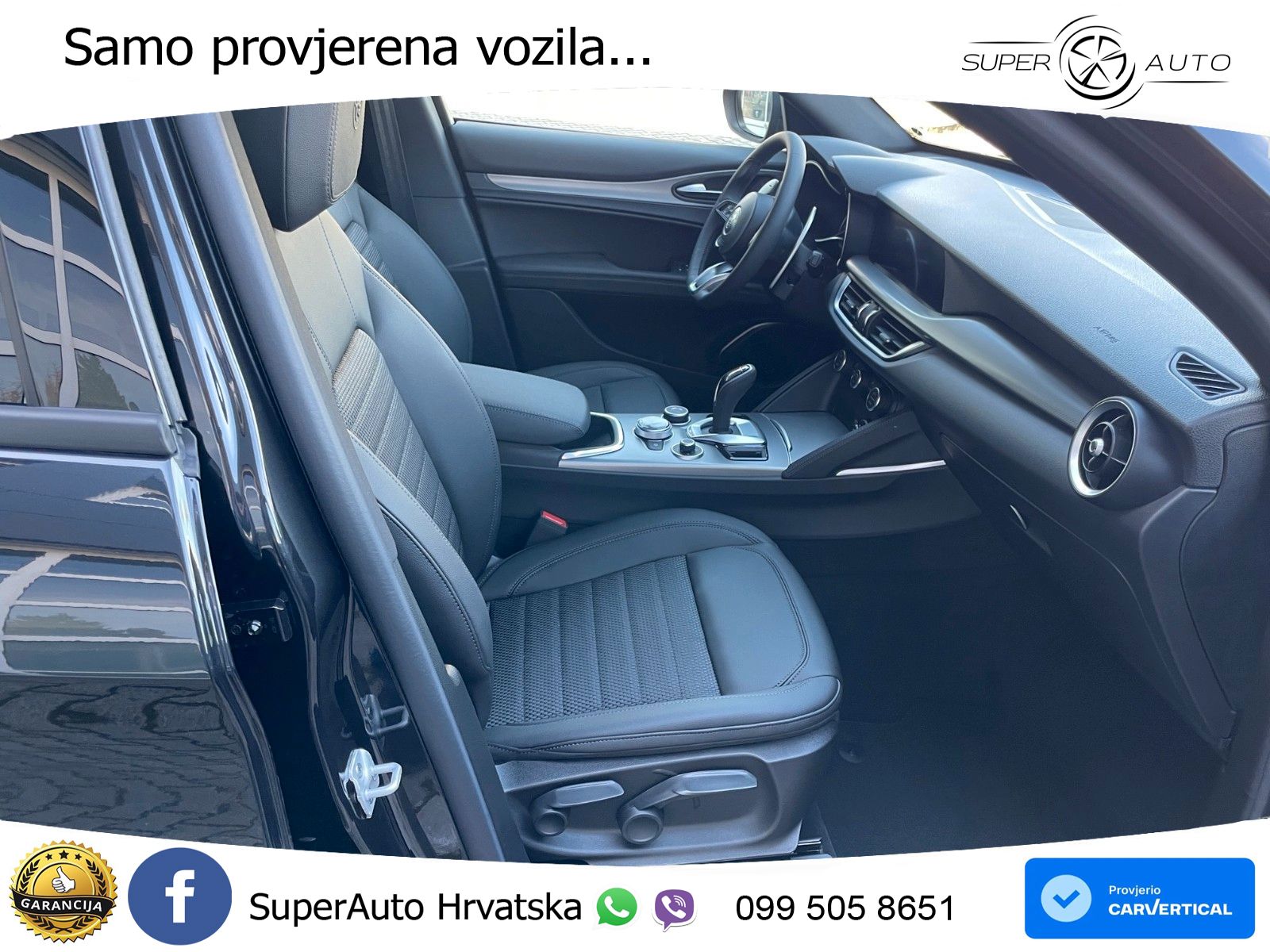 Alfa Romeo Stelvio 2.0 Turbo (280 KS) Q4 Automatic LED+ACC