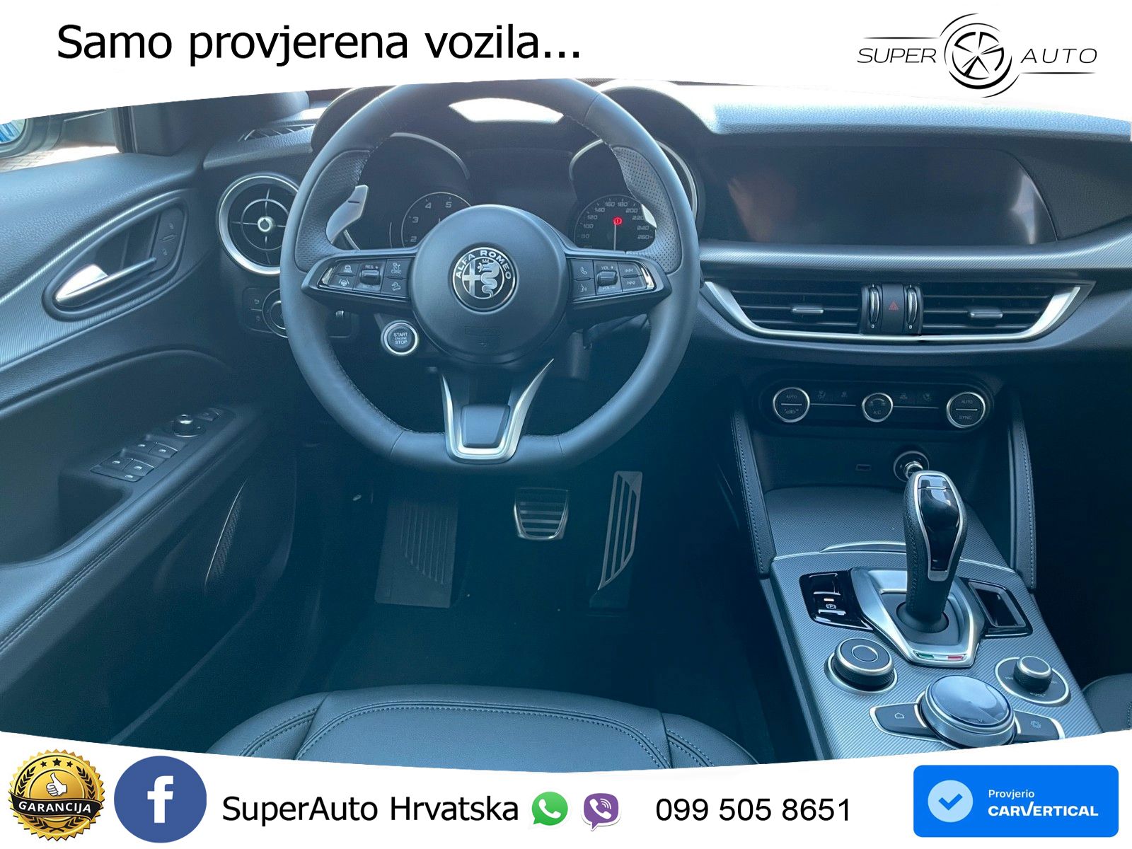 Alfa Romeo Stelvio 2.0 Turbo (280 KS) Q4 Automatic LED+ACC