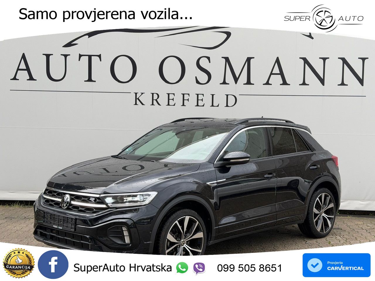 Volkswagen T-Roc 2.0 TDI (150 KS) DSG R-Line MATRIX+GR SJED+KAM