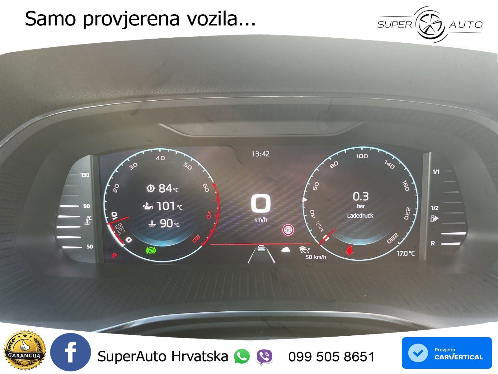 Škoda Octavia Combi RS 2.0 TSI (245 KS) DSG LED+GR SJED+ACC