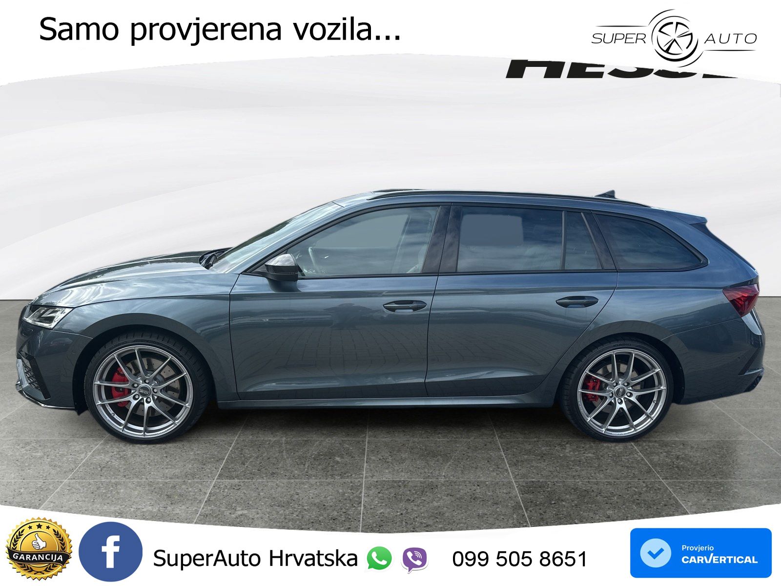 Škoda Octavia Combi RS 2.0 TSI (245 KS) DSG LED+GR SJED+ACC