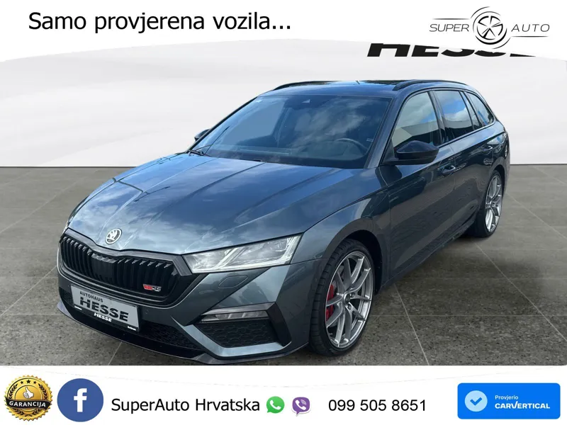 Škoda Octavia Combi RS 2.0 TSI (245 KS) DSG LED+GR SJED+ACC