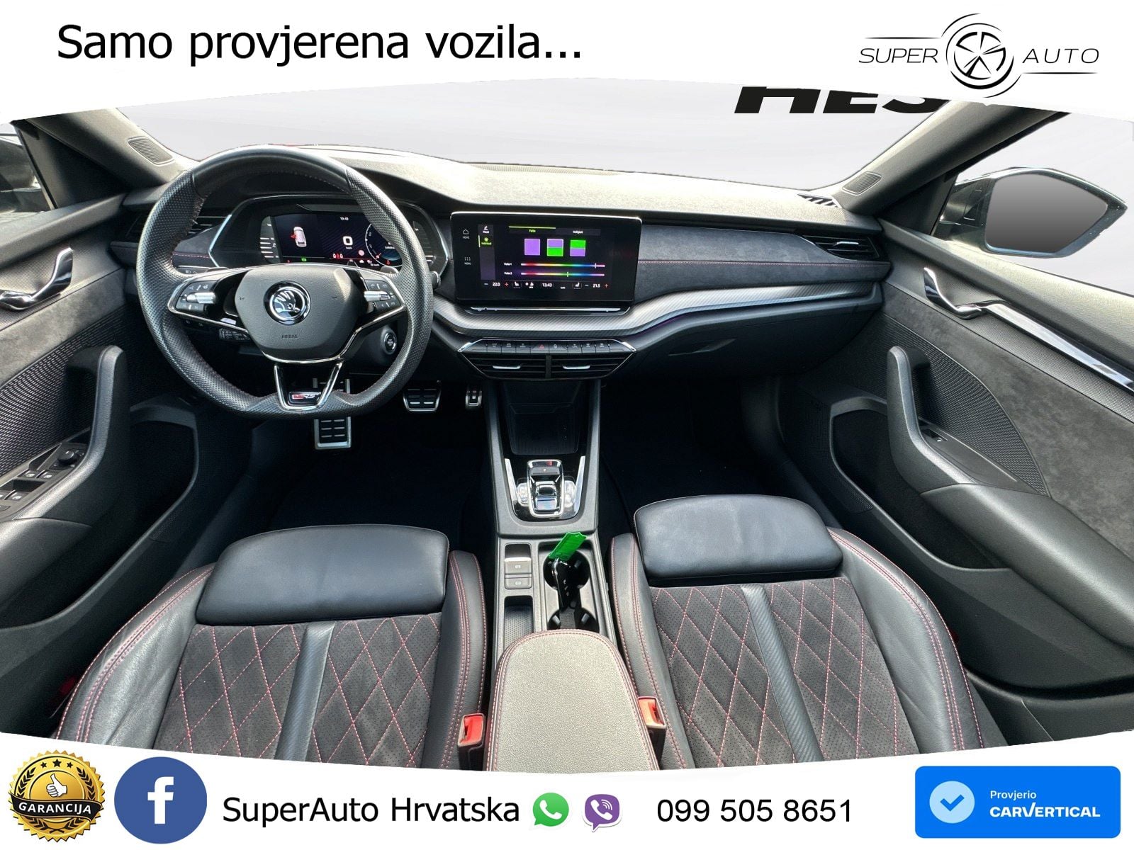 Škoda Octavia Combi RS 2.0 TSI (245 KS) DSG LED+GR SJED+ACC