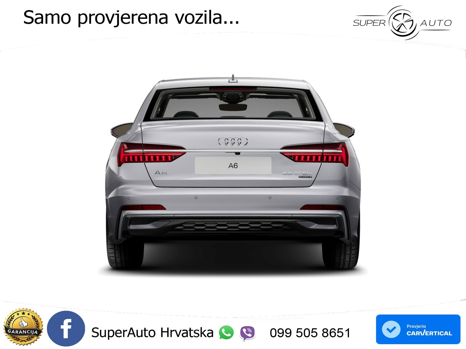 Audi A6 50 TFSIe (299 KS) quattro ultra S tronic S line MATRIX+GR SJED+KAM