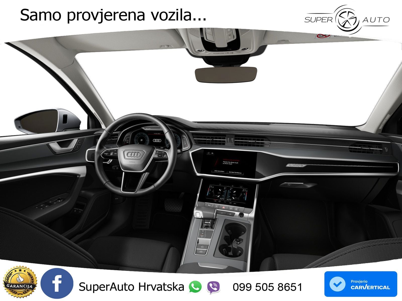 Audi A6 50 TFSIe (299 KS) quattro ultra S tronic S line MATRIX+GR SJED+KAM