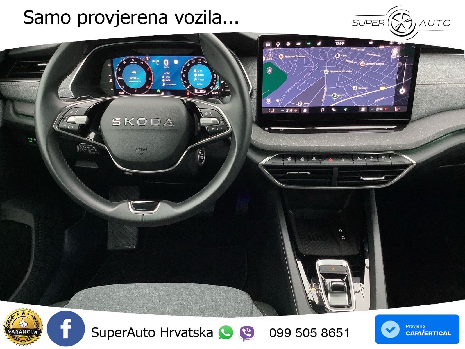 Škoda Octavia Combi 2.0 TDI (150 KS) DSG Selection LED+GR SJED+ACC