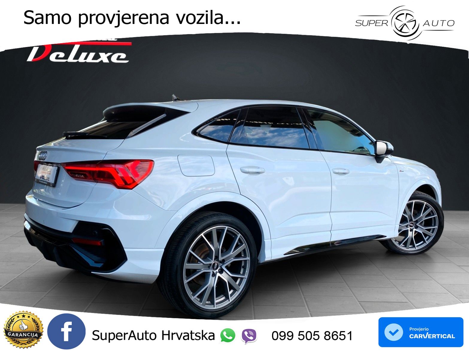 Audi Q3 Sportback 35 TFSI (150 KS) S tronic S line LED+GR SJED+ACC