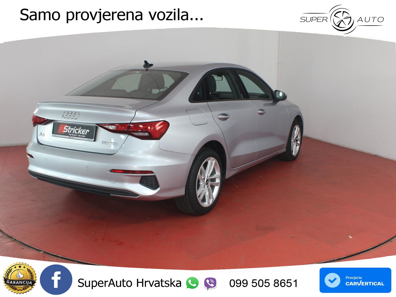 Audi A3 Limuzina 35 TDI (150 KS) S tronic