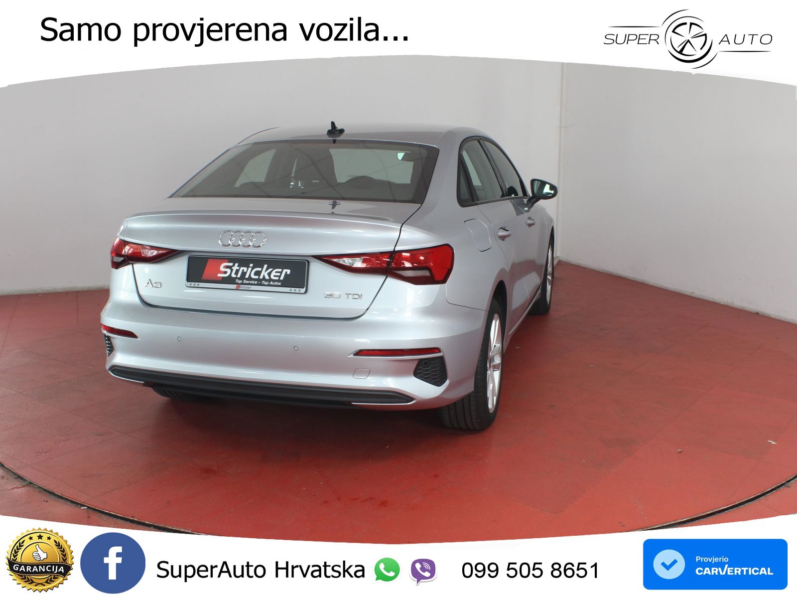 Audi A3 Limuzina 35 TDI (150 KS) S tronic