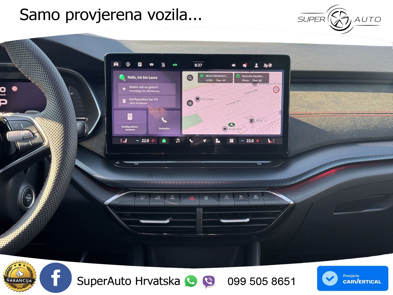Škoda Octavia Combi RS 2.0 TSI (265 KS) DSG MATRIX+GR SJED+KAM