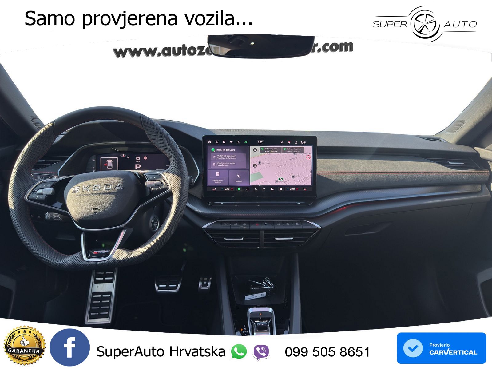 Škoda Octavia Combi RS 2.0 TSI (265 KS) DSG MATRIX+GR SJED+KAM
