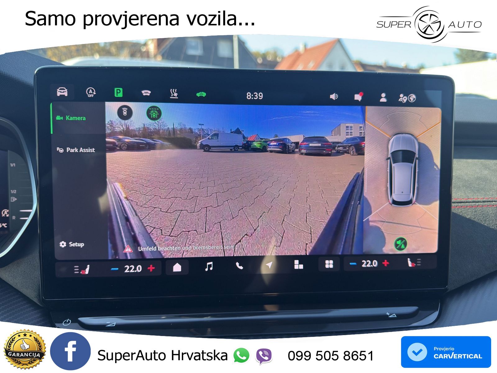 Škoda Octavia Combi RS 2.0 TSI (265 KS) DSG MATRIX+GR SJED+KAM