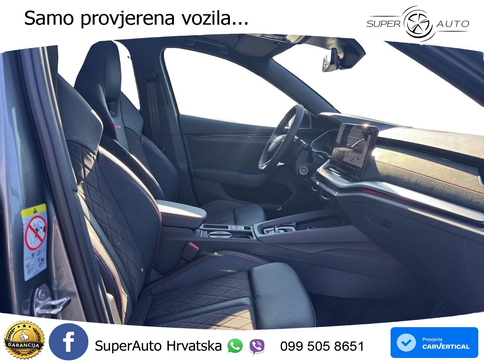 Škoda Octavia Combi RS 2.0 TSI (265 KS) DSG MATRIX+GR SJED+KAM