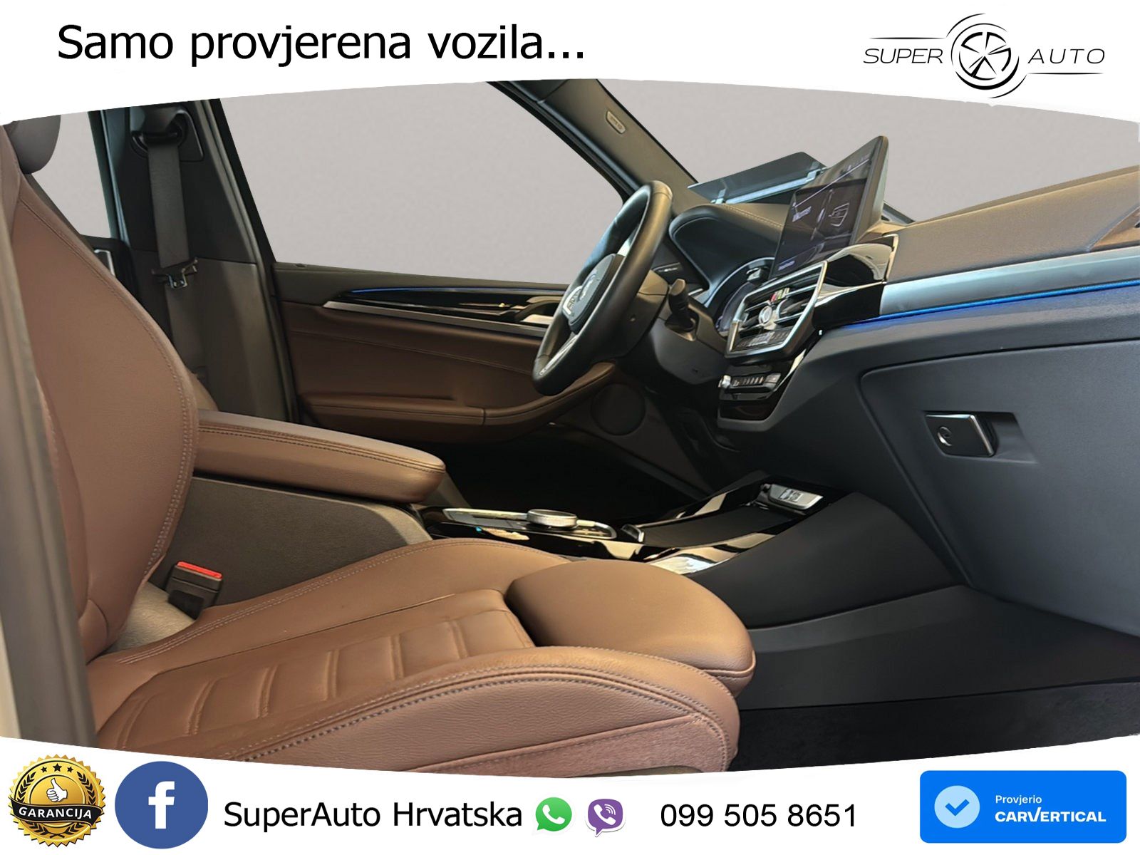 BMW iX3 80 kWh (286 KS) M Sport LED+GR SJED+ACC