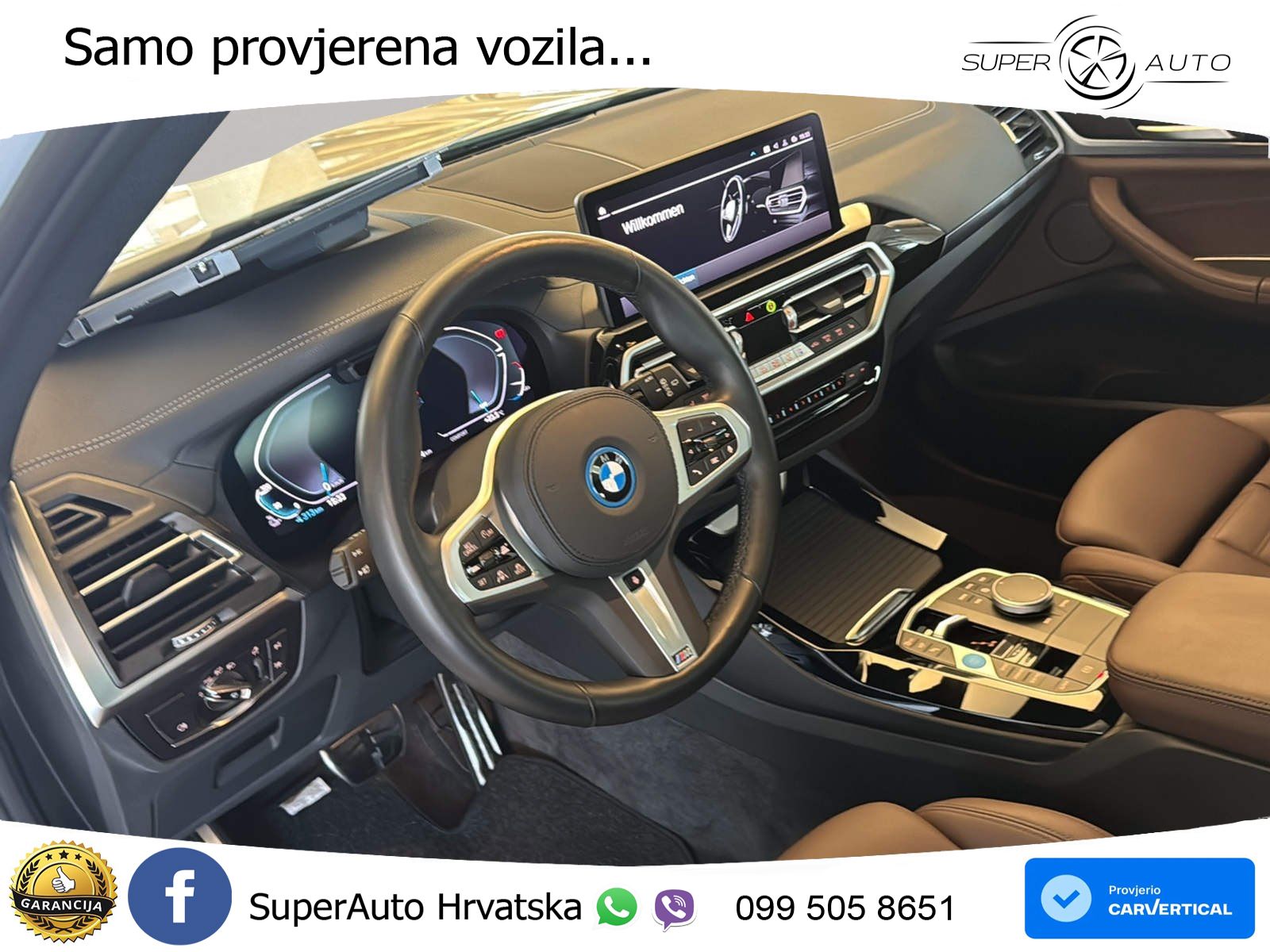 BMW iX3 80 kWh (286 KS) M Sport LED+GR SJED+ACC